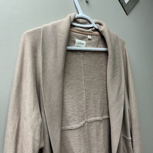 Wilfred Diderot Open Front Oversized Cocoon Cardigan - Picture 2 of 4